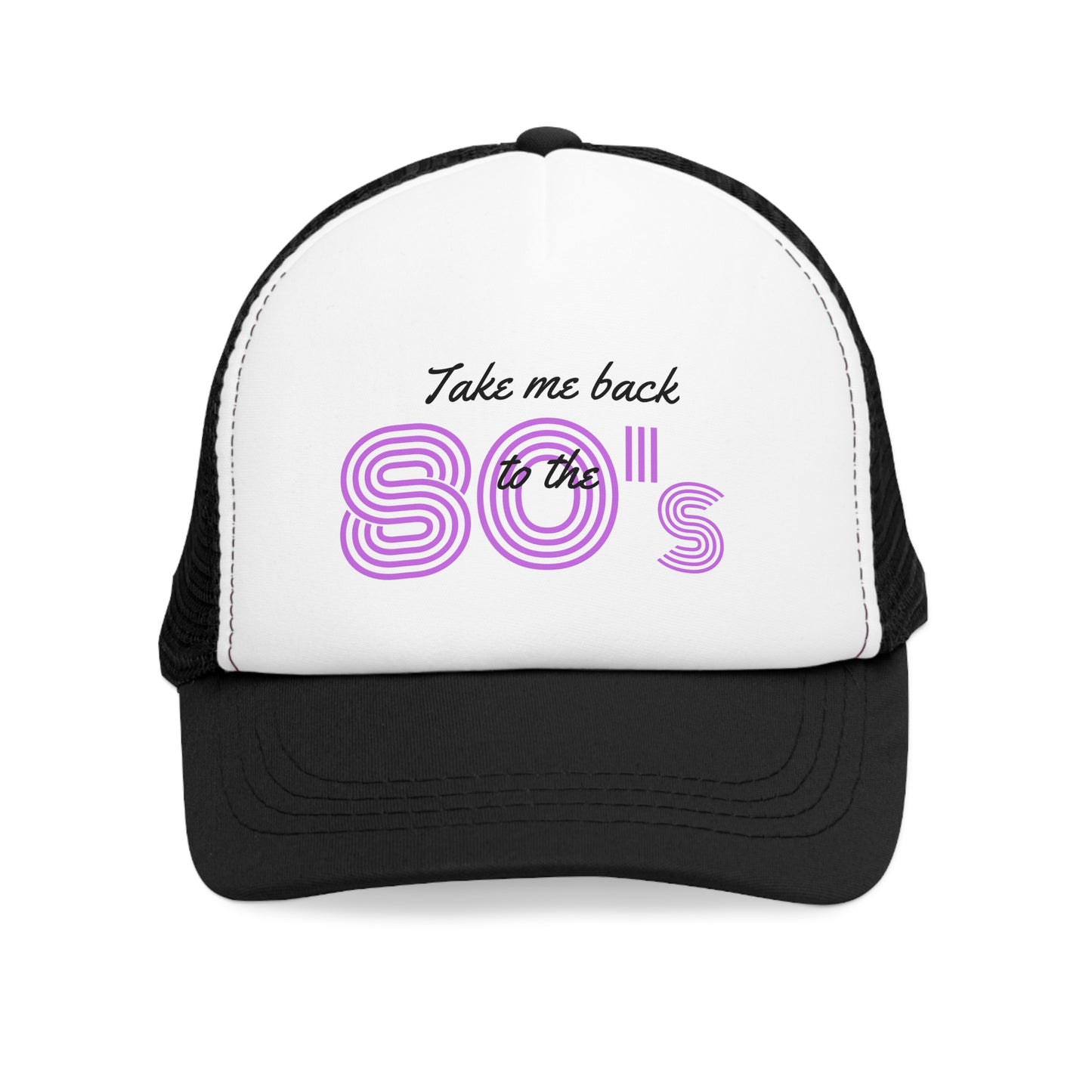 Take me back to the 80's Mesh Cap for him and her 80's fashion-I love 80's gift