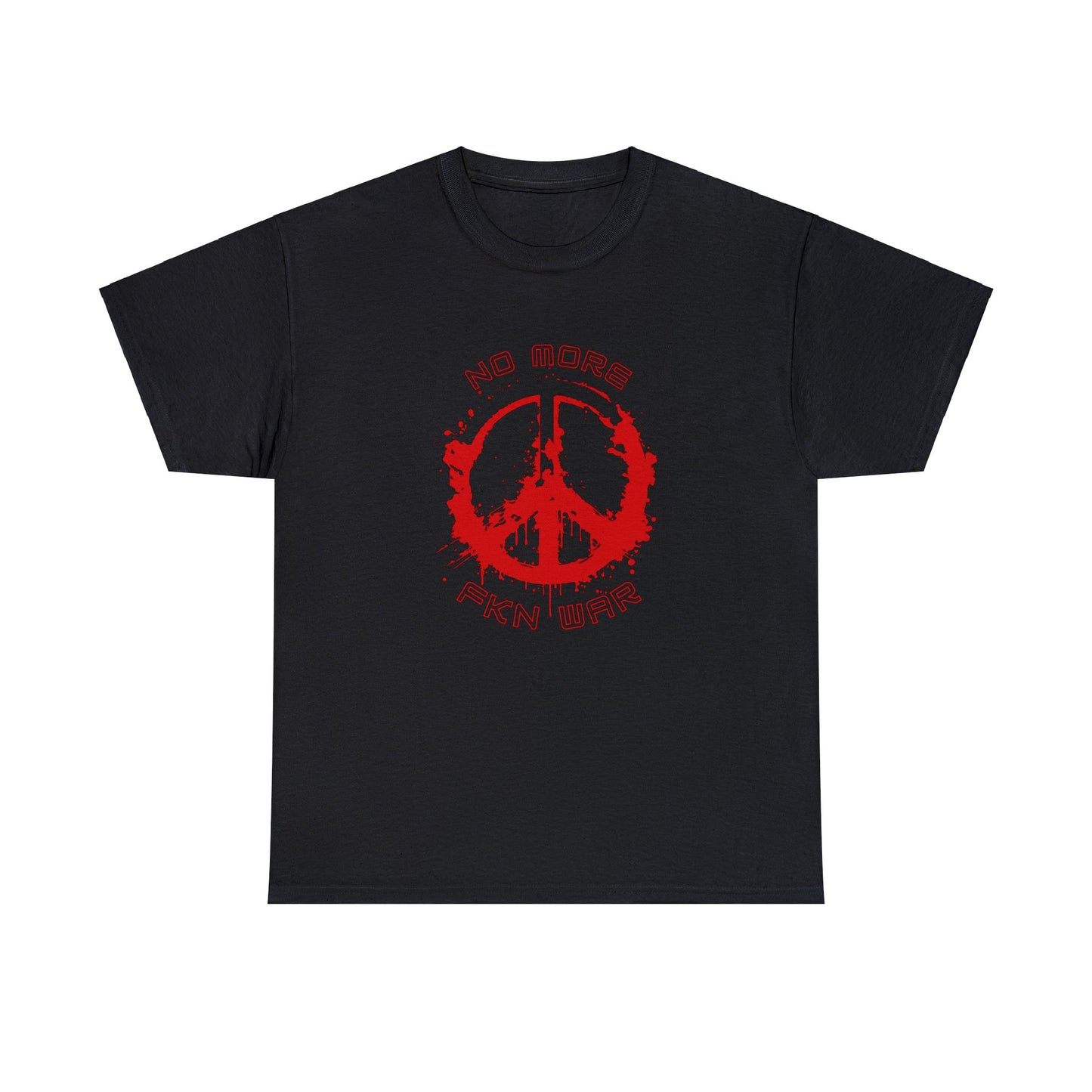 Cotton T-shirt- NO MORE WAR