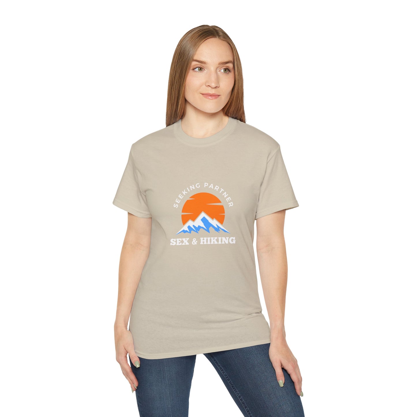 Ultra Cotton Tee - Seeking Partner for Sex and Hiking