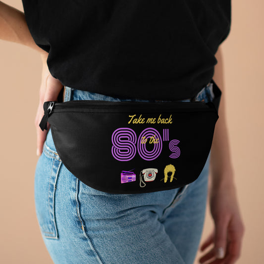 Take be back to the 80's Fanny Pack fan club retro fashion 80's lovers gift