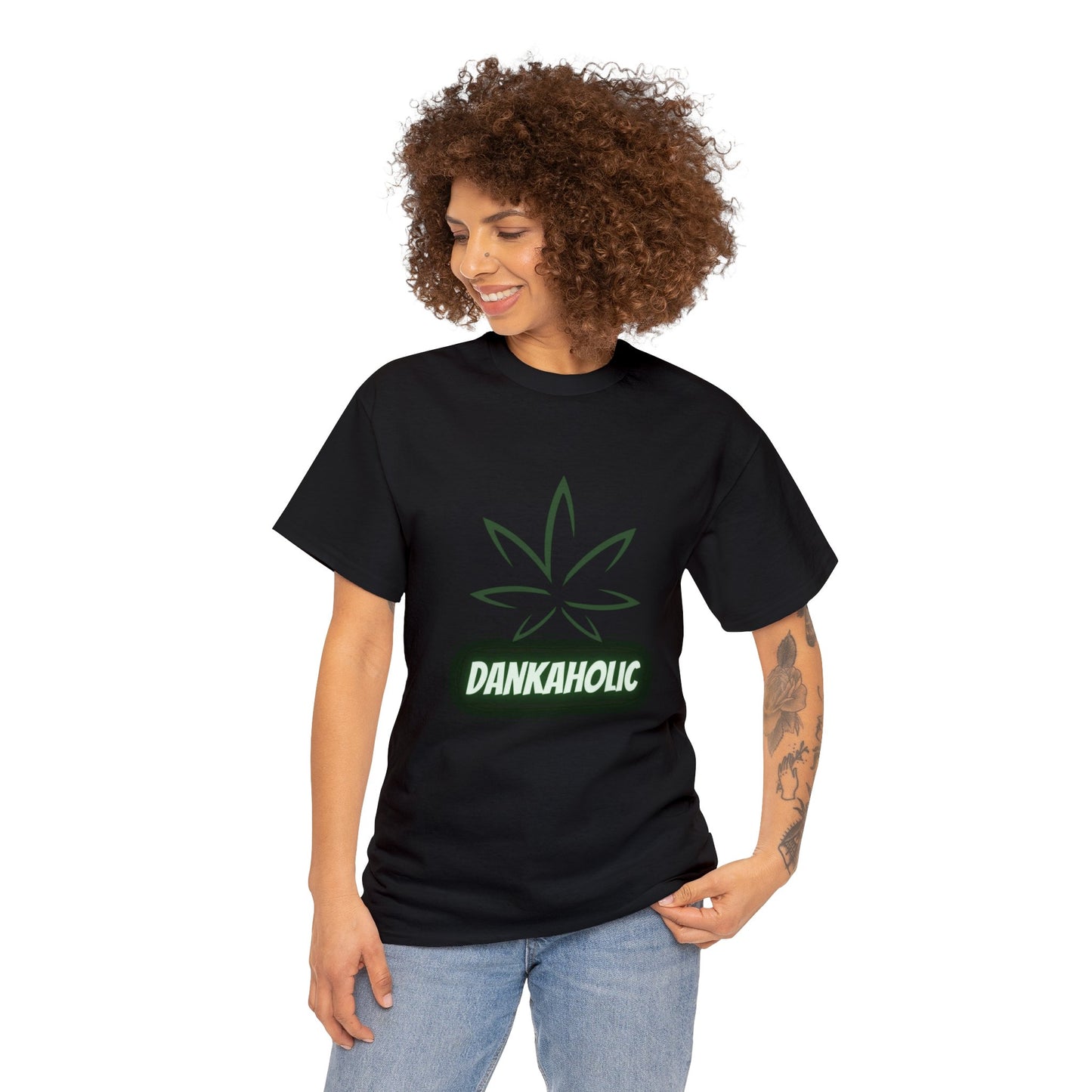 Unisex Heavy Cotton Tee - Dankaholic