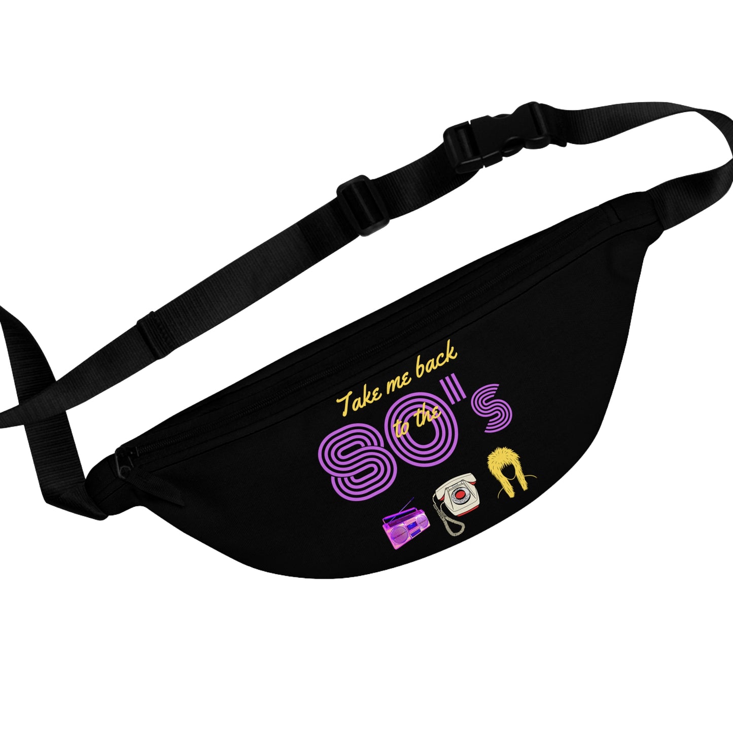 Take be back to the 80's Fanny Pack fan club retro fashion 80's lovers gift