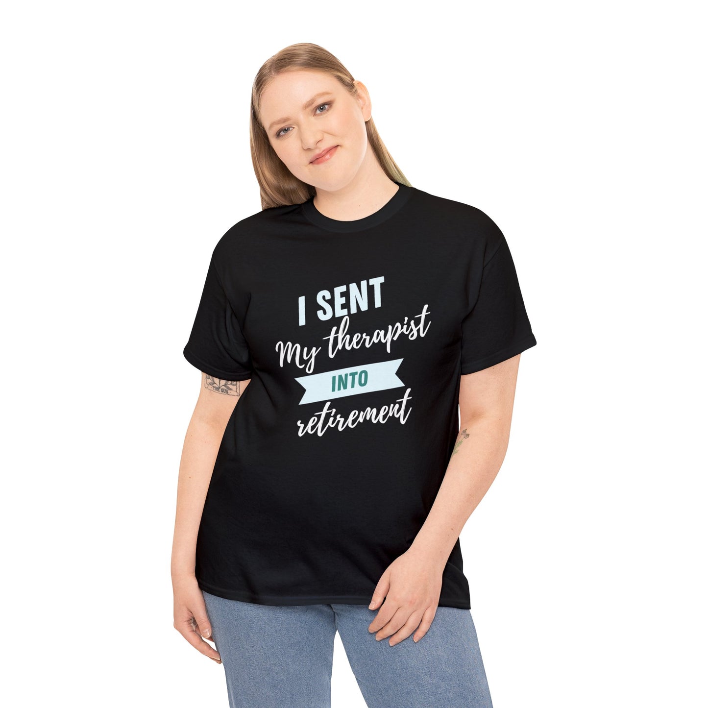 Therapist t-shirt funny apparel for her and him Unisex Heavy Cotton Tee