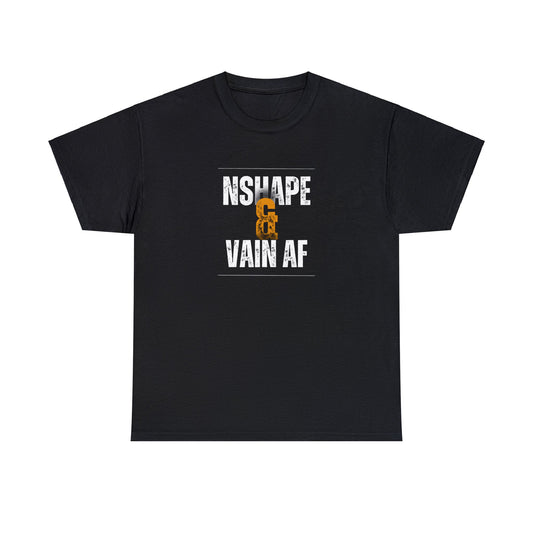 Cotton tee - Nshape and Vain AF