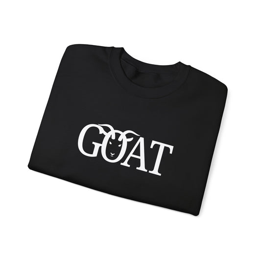 Trendy Crewneck Sweatshirt- GOAT