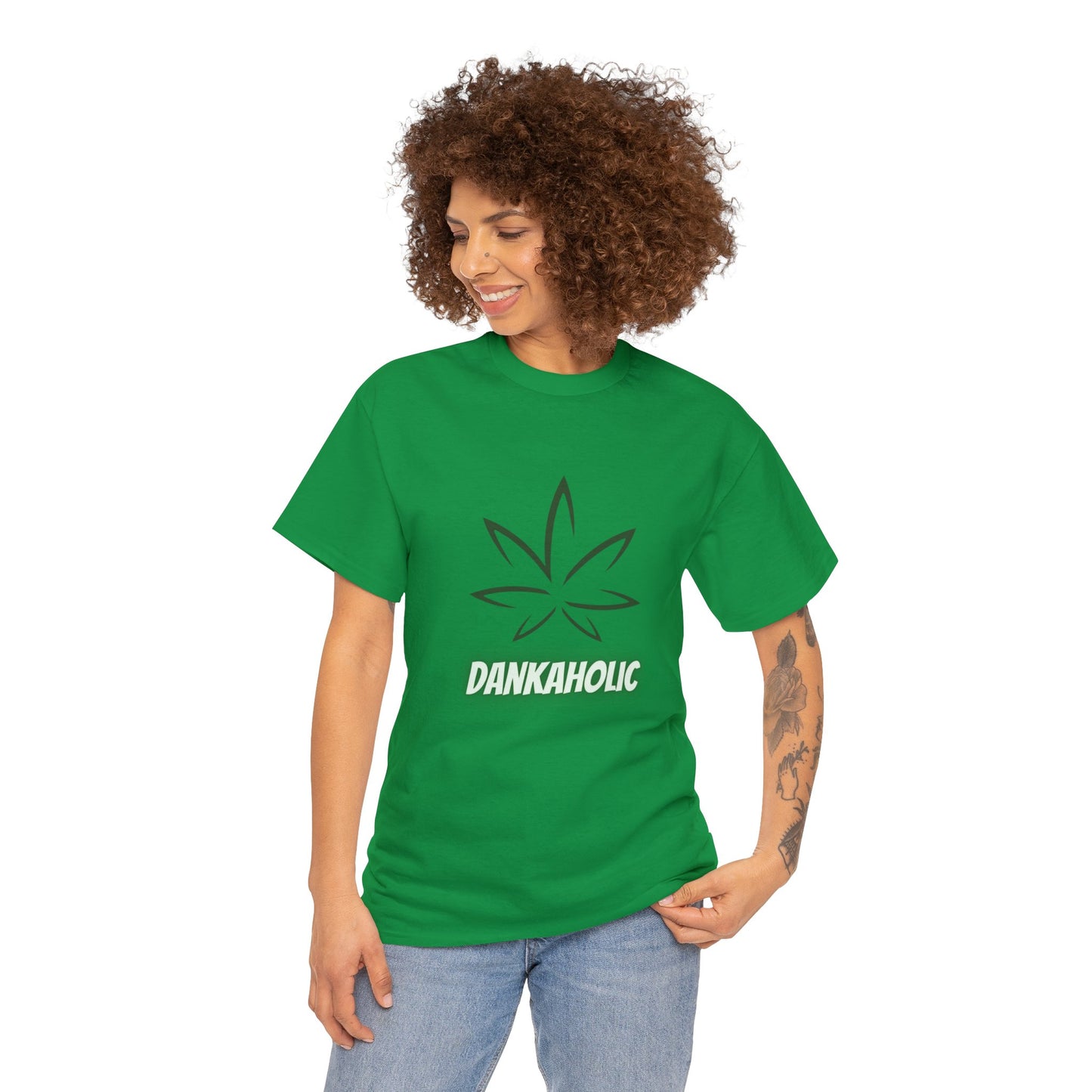 Unisex Heavy Cotton Tee - Dankaholic