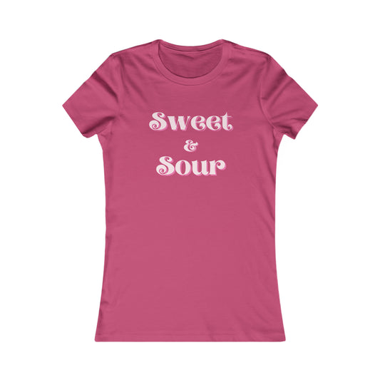 Women's Favorite Tee - Sweet and Sour