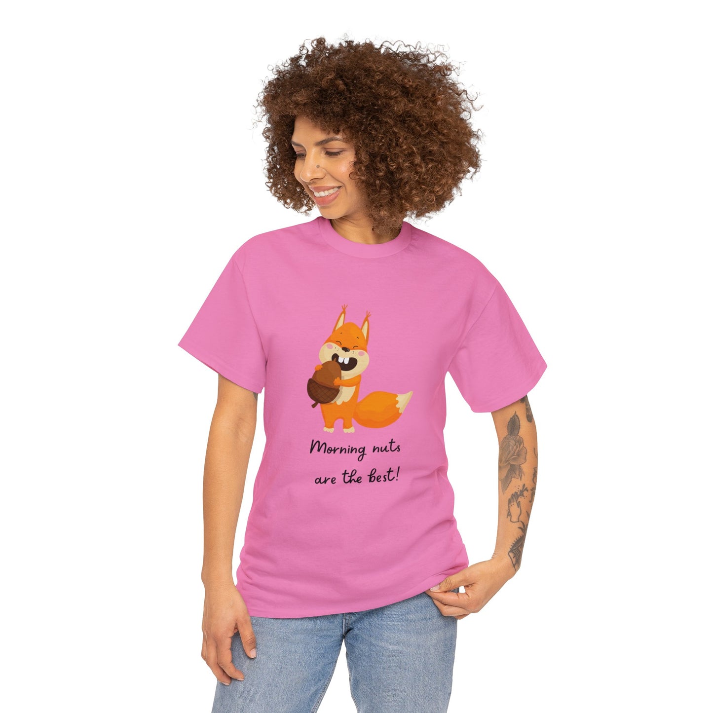 Squirrel & nuts humor funny apperal t-shirt Unisex Heavy Cotton Tee funny t-shirt gift