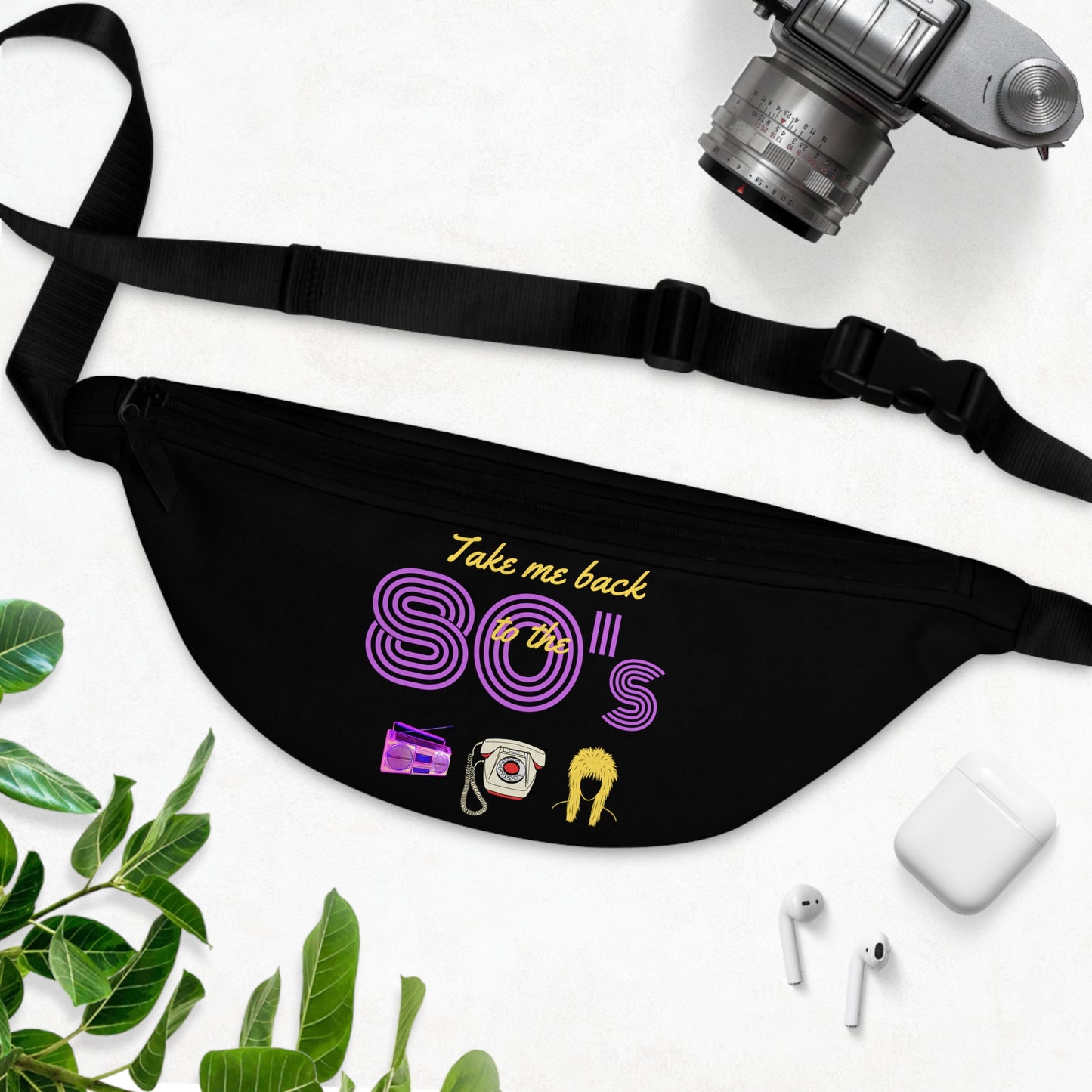 Take be back to the 80's Fanny Pack fan club retro fashion 80's lovers gift